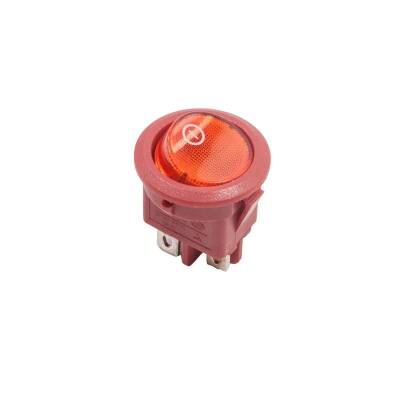 RS601 Yaylı 3-Pin ON-OFF Anahtar - Kırmızı