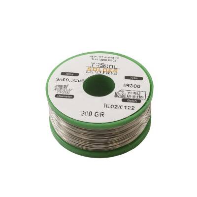 Tassol 0.75 mm 200gr Kurşunsuz Lehim Teli
