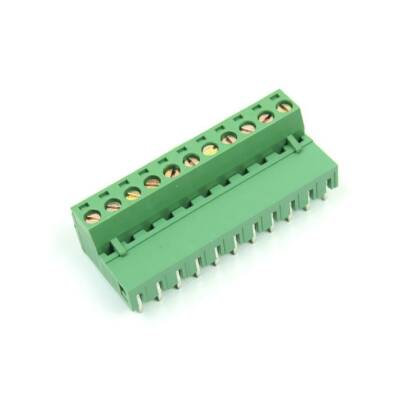 KF2EDGR-5.08-11P 11 Pin 90 Derece Geçmeli Dik Klemens