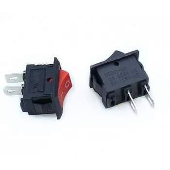 KCD11 Mini On-Off Anahtar - Kırmızı