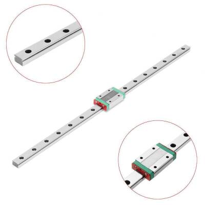 MGN15 Lineer Ray Kızak 300mm - MGN15H Bilyalı Rulman Blok