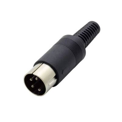 4 Pin Erkek DIN Konnektör