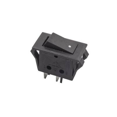 T85 Tekli Dar 2-Pin On/Off Anahtar - Siyah