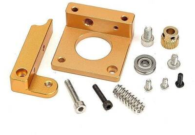MK8 Alüminyum 1.75mm Extruder Blok Seti - Sağ