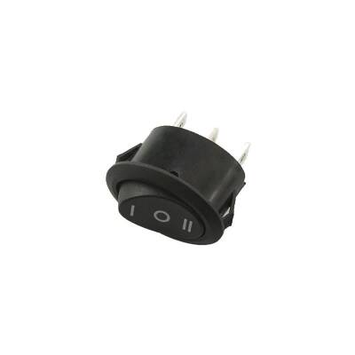 RL3-6 Oval ON-OFF-ON Anahtar 3-Pin
