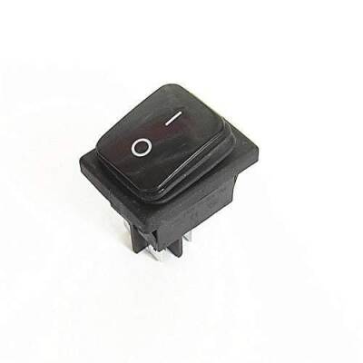 KCD4 Su Geçirmez 30A Siyah ON-OFF Anahtar 4 Pin
