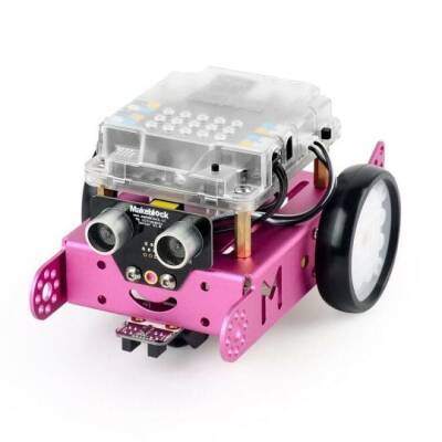 mBot 2.4G STEM Eğitim Robotu - MakeBlock V1.1 Pembe Kit