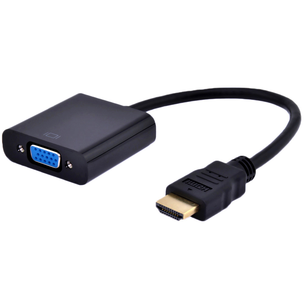 HDMI to VGA Adapter, Black