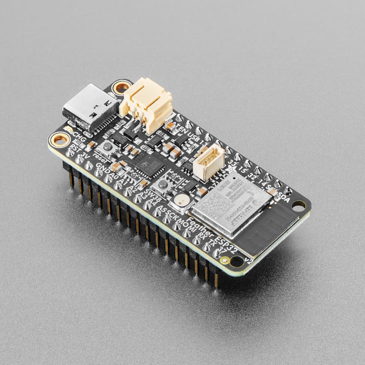 Adafruit ESP32 Feather V2 with Headers - 8MB Flash + 2 MB PSRAM - STEMMA QT