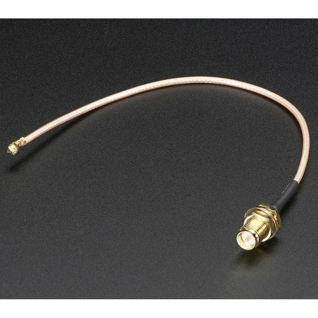 RP-SMA to uFL/u.FL/IPX/IPEX RF Adapter Cable