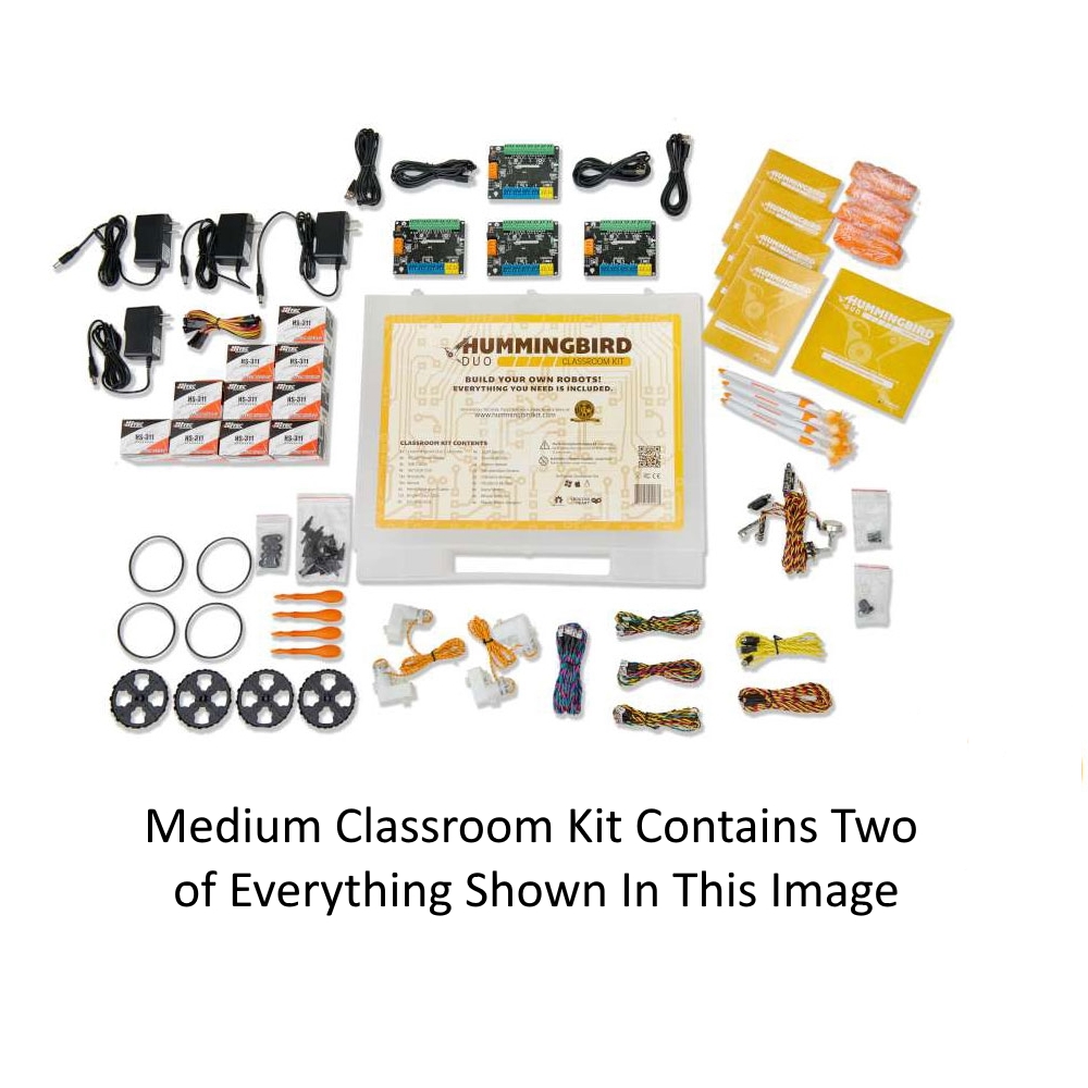 Hummingbird Duo Medium Classroom Robotics Kit