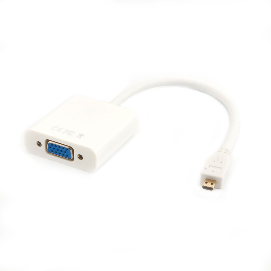 Raspberry Pi 4 Micro HDMI to VGA adapter