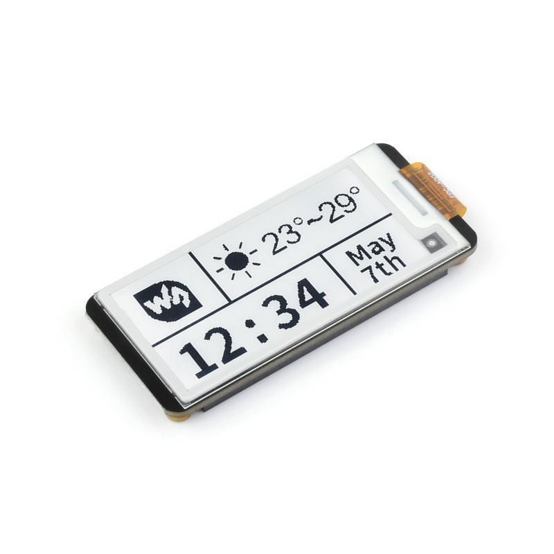 2.13inch E-Paper HAT+ For Raspberry Pi, E-Ink Display, 250x122, SPI