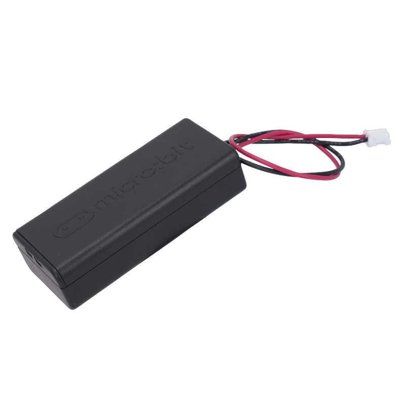 Official micro:bit Battery Box with Switch, x2 AAA, Black