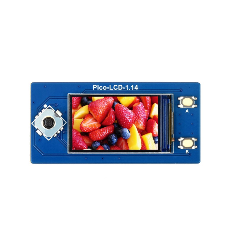 1.14inch LCD Display Module for Raspberry Pi Pico, 65K Colors, 240x135, SPI