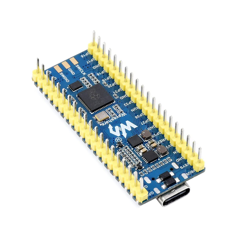 RP2040-LCD-0.96, MCU Board Based on Raspberry Pi MCU RP2040, Pre-Soldered Header