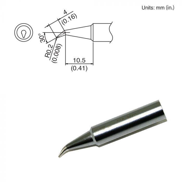 Hakko T18-BR02 Conical Tip