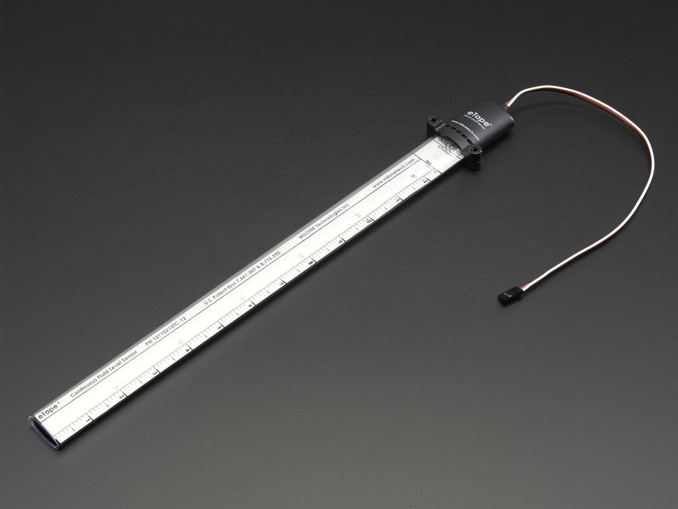 12-inch eTape Liquid Level Sensor Assembly w/ Voltage Divider
