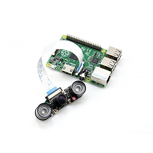 Waveshare RPi Camera (H), Fisheye Lens, Supports Night Vision