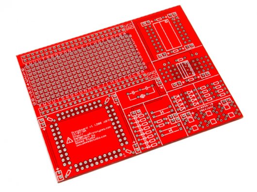 QFP Surface Mount Protoboard - 0.50mm