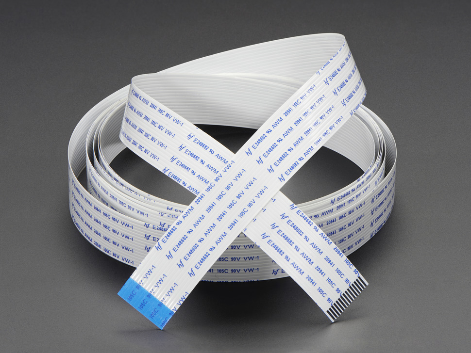 Flex Cable for Raspberry Pi Camera - 2 meters