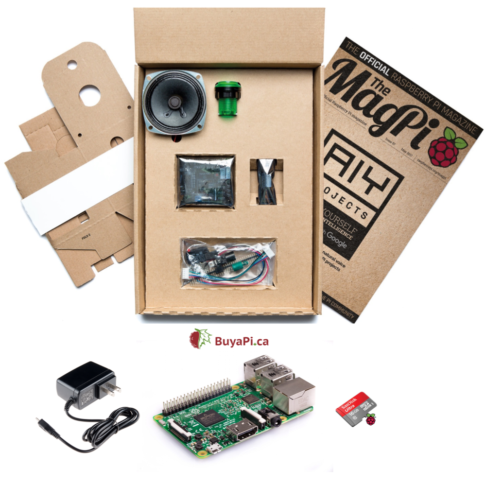 Google AIY Voice Kit for Raspberry Pi - Starter Pack