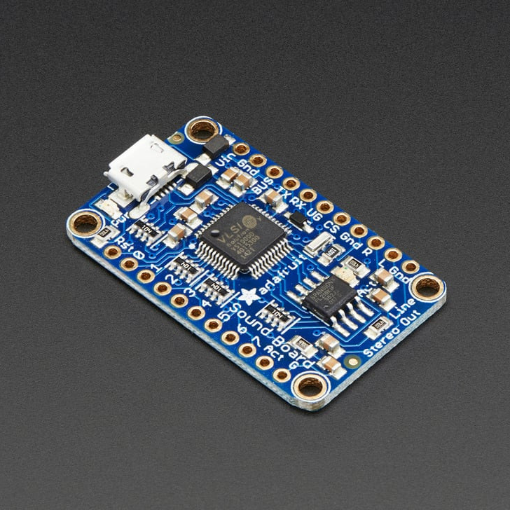 Adafruit Audio FX Mini Sound Board - WAV/OGG Trigger - 2MB Flash