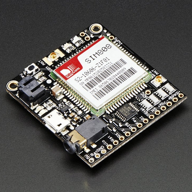 Adafruit FONA 808 - Mini Cellular GSM + GPS Breakout