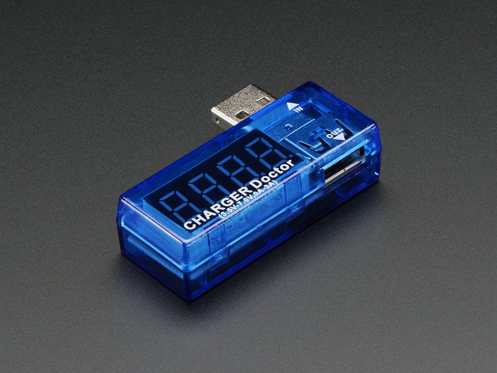 USB Charger Doctor - In-Line Voltage and Current Meter