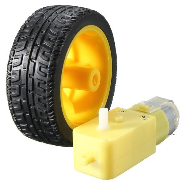 Gear Motor With Wheel