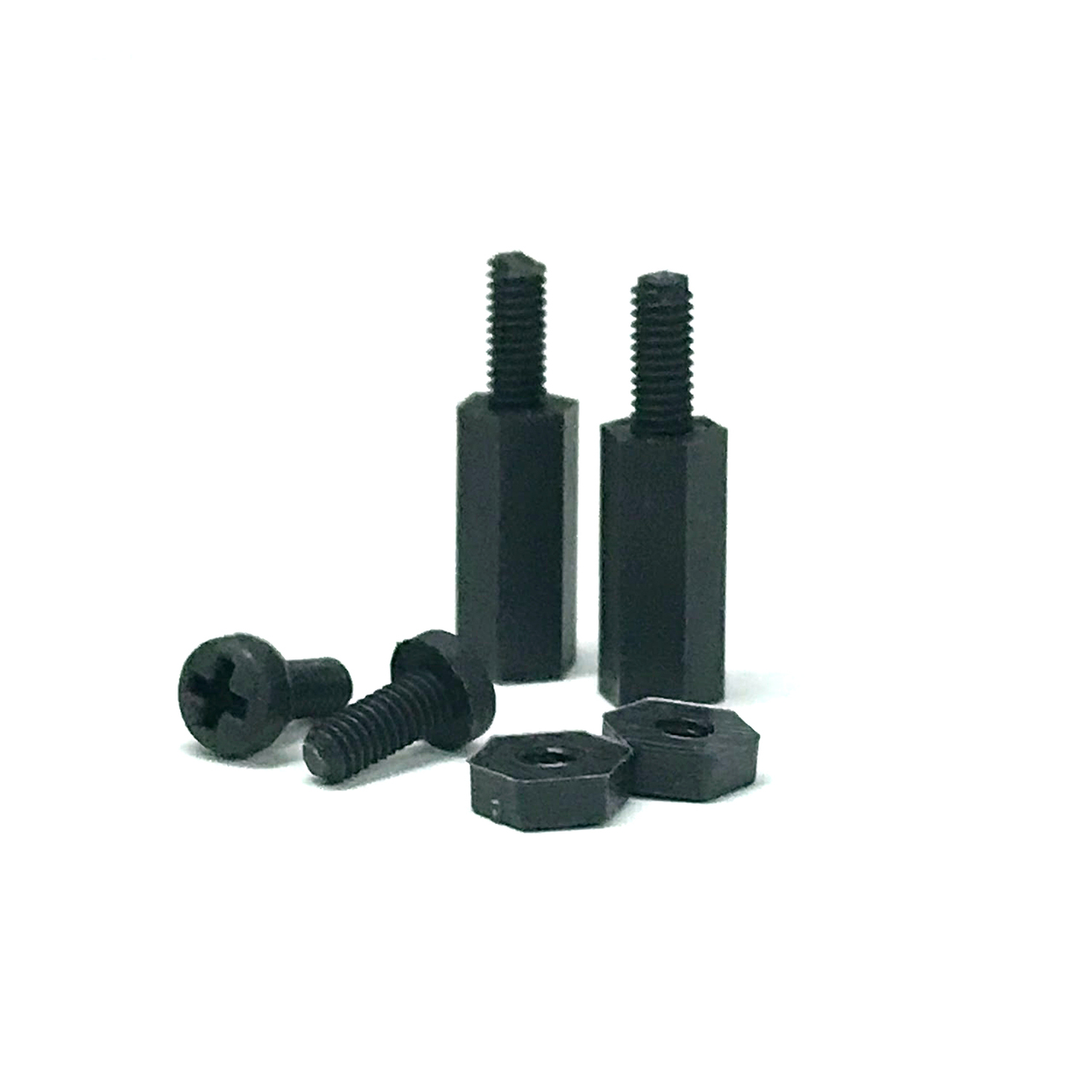 Nylon 12mm M2.5 Standoff Set - Pack of 4