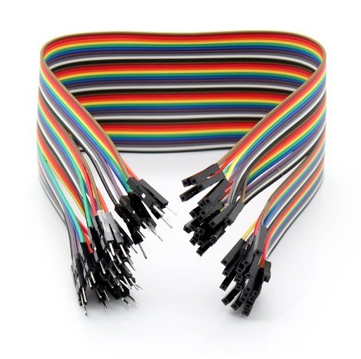 Male to Female Jumper Cable x 40 (20cm)