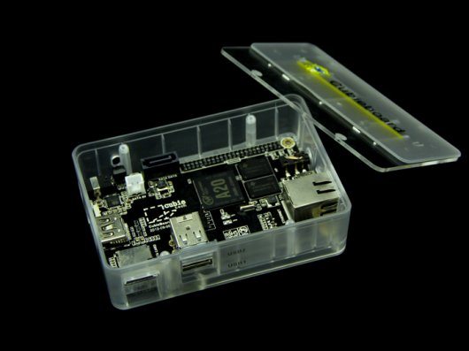 Transparent Enclosure for Cubieboard