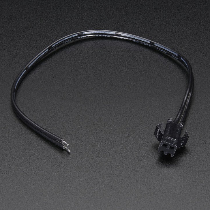 In-line JST power wire connector (female)