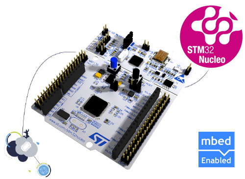 STM32 Nucleo development board for STM32 F4 series - with STM32F401RE MCU, supports Arduino