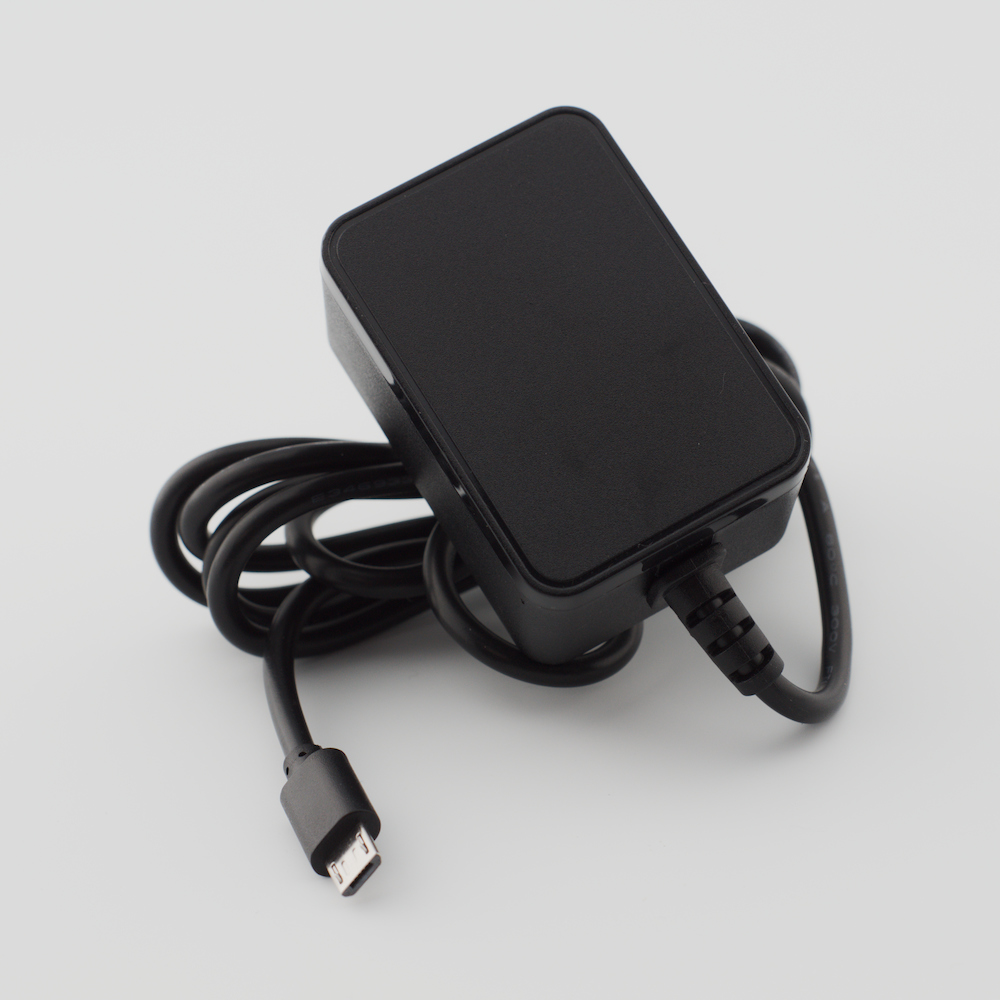Micro-USB Power Supply - 5.1V 2.5A, UL Listed - New Design