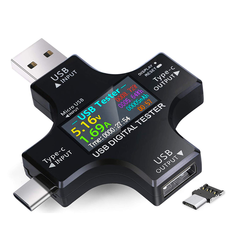 12 in 1 - USB Digital Tester & Adapter