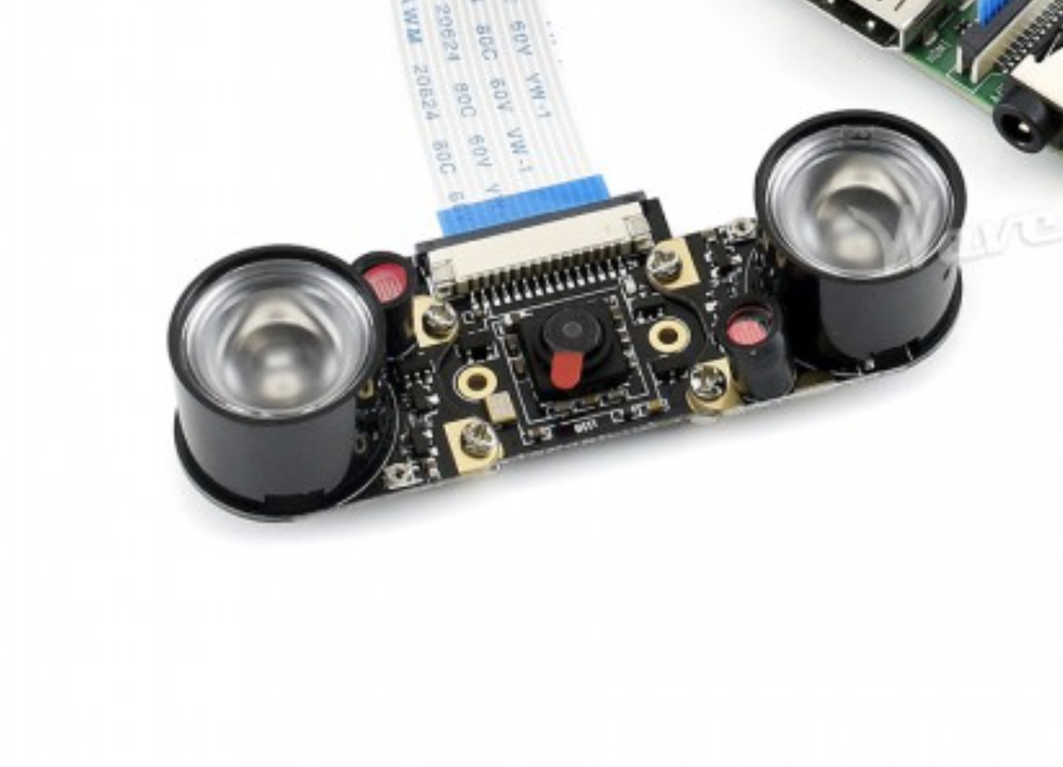 Waveshare Photosensitive IR Lamp Set For Night Vision Cameras