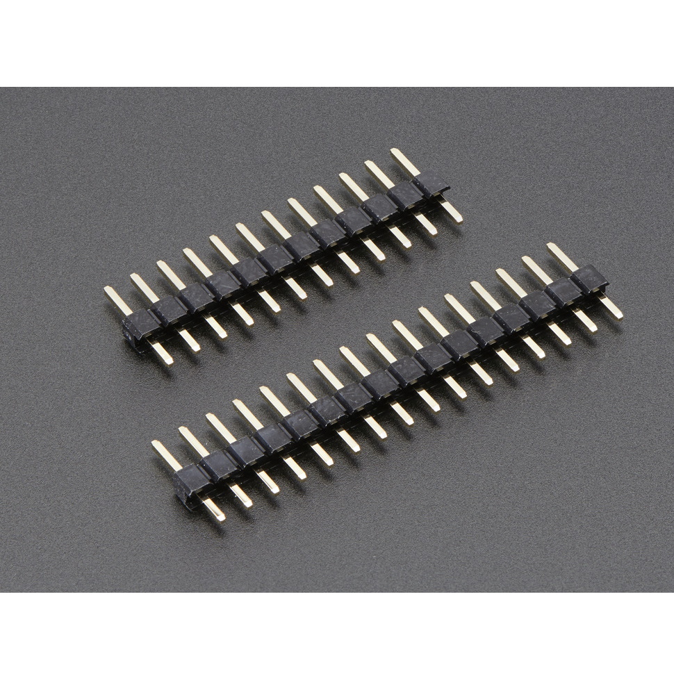 Short Feather Male Headers - 12-pin and 16-pin Male Header Set