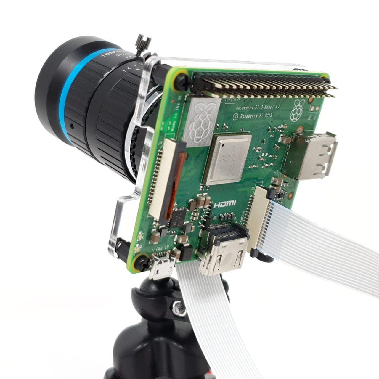 Raspberry Pi 3A+ Mounting Plate for High Quality Camera - Basic