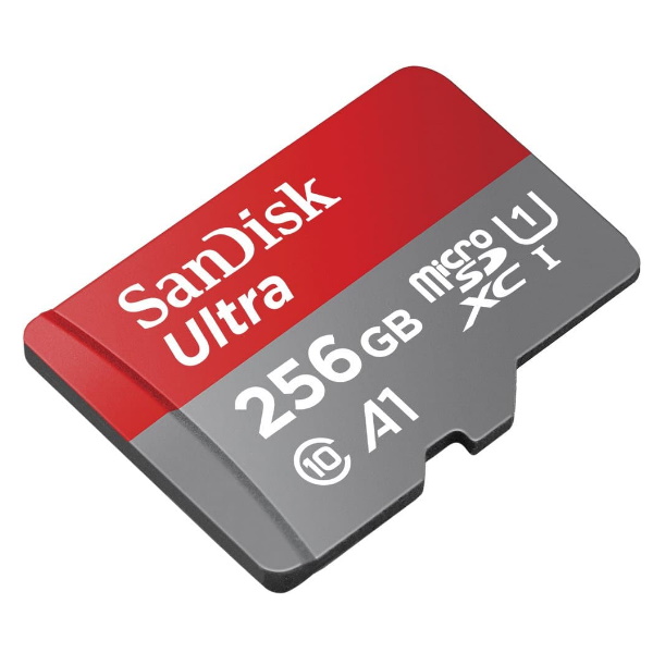 SanDisk Ultra MicroSDXC Card - 256GB - Class 10 - BLANK