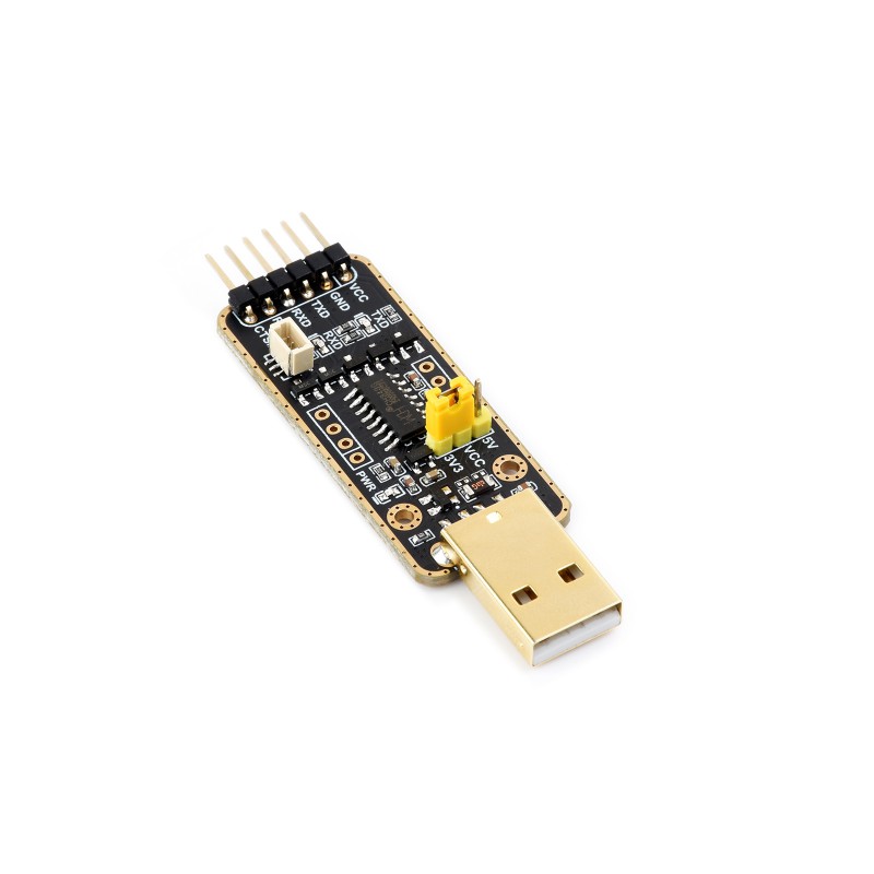 USB To UART Debugger Module for Raspberry Pi 5, Type-A Port, Onboard UART Connector