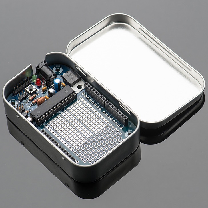 Adafruit MENTA - Mint Tin Arduino Compatible Kit with Mint Tin