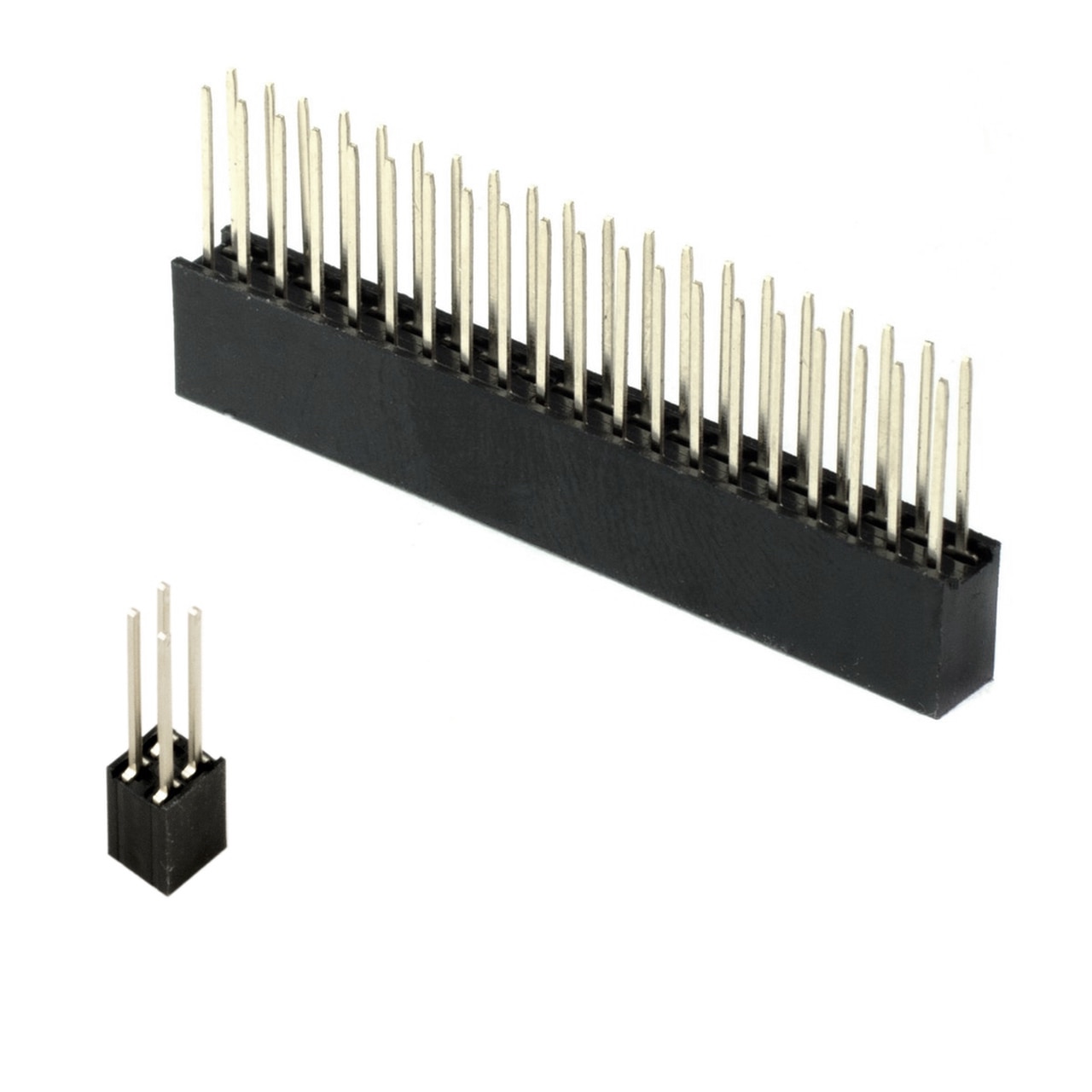4 & 40 Pin Extra Tall Header (Push Fit Version) - POE HAT Set