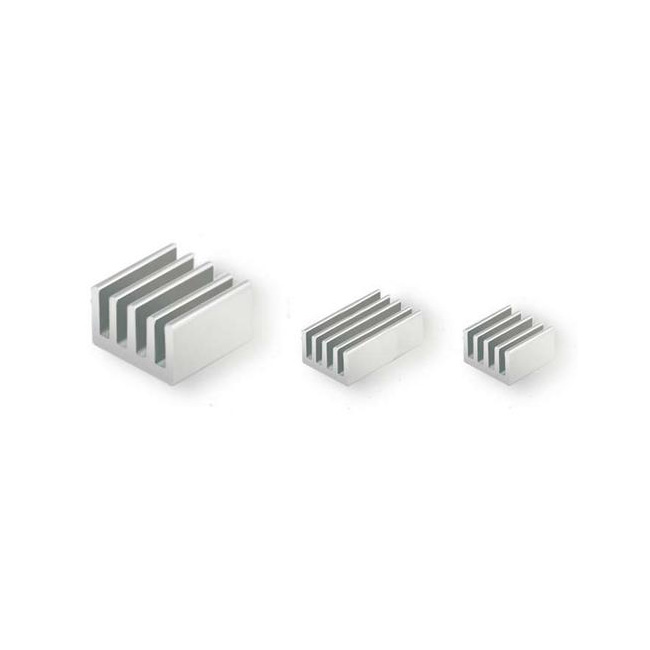Aluminum Heatsink for Raspberry Pi 4B (3-Pack)