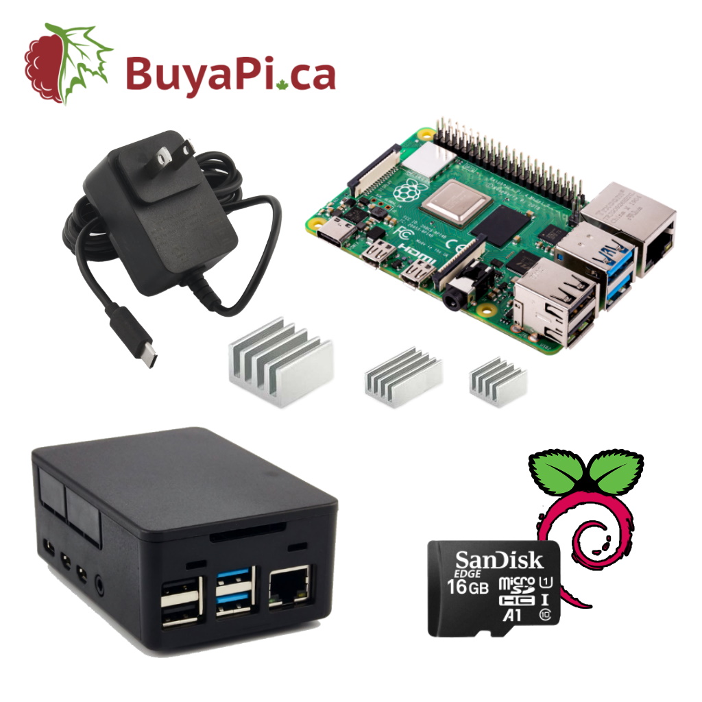 Raspberry Pi 4B Budget Bundle - 1GB