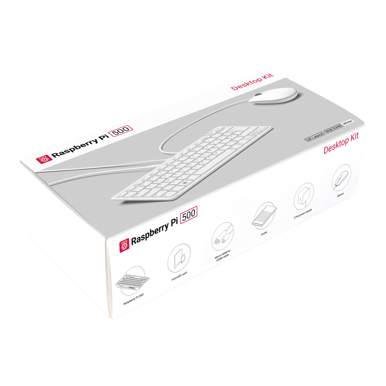 Raspberry Pi 500 Desktop Kit, US