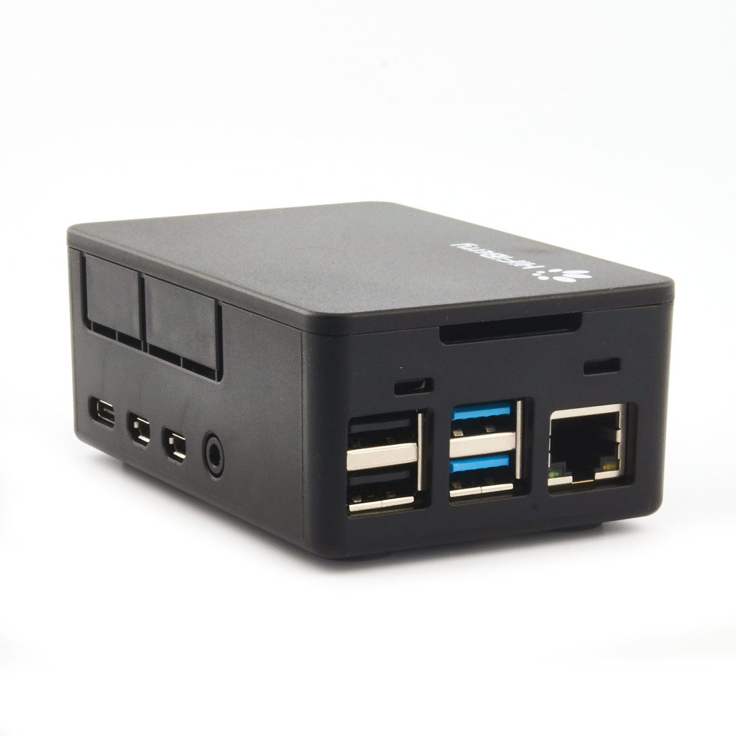 HighPi Raspberry Pi Case for Pi4, Black HiFiBerry