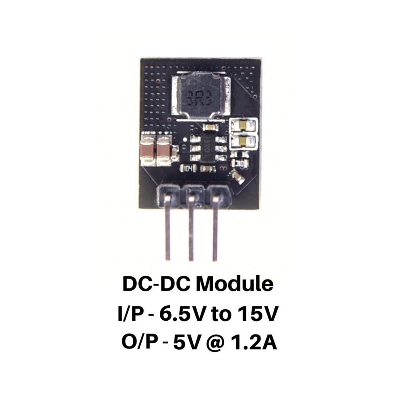 DC-DC LDO 5V - DC-DC Converter, 5V 1.2A Output, 6.5V to 15V DC Input