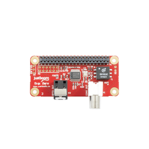 JustBoom Digi Zero pHAT for the Raspberry Pi Zero